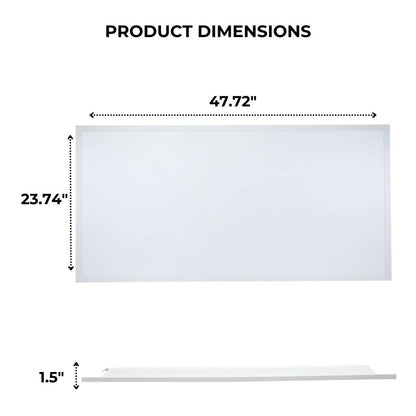 Surface Mount 2ft. x 4ft. LED Backlit Panel - 50W - 4000K - Case of 4 - LumeGen