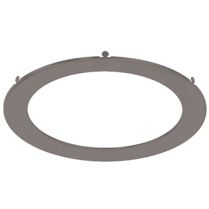 6in. Interchangeable Trim for Slim Wafer Downlights - Brushed Nickel - Keystone