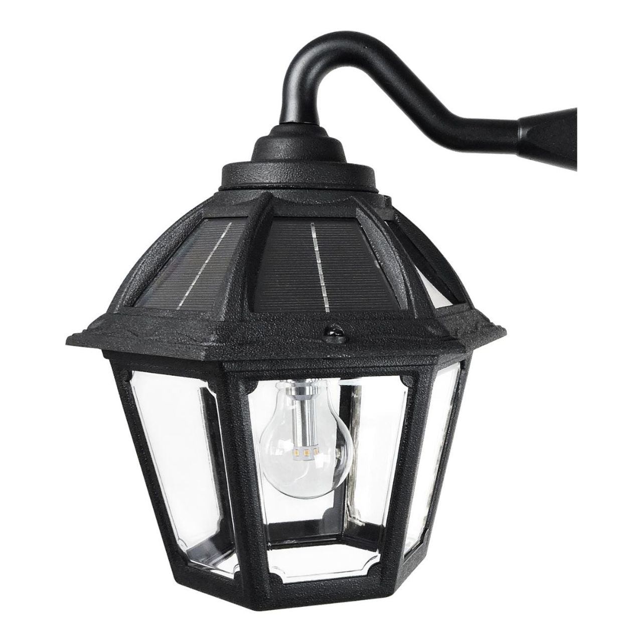 Solar LED Polaris Double Head Lamp Post - Gama Sonic