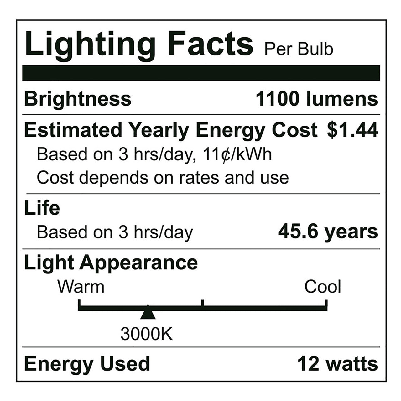 PL LED Bulb - Horizontal - Type A + B - 12W - 1100 Lumens - Euri