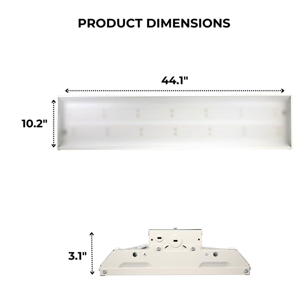 LED Linear High Bay - 360W - 54,000 Lumens - 4000K/5000K - LumeGen