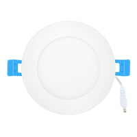 4in. LED Color Tunable Slim Recessed Downlight - 10W - 650 Lumens - 5CCT Selectable - Euri lighting