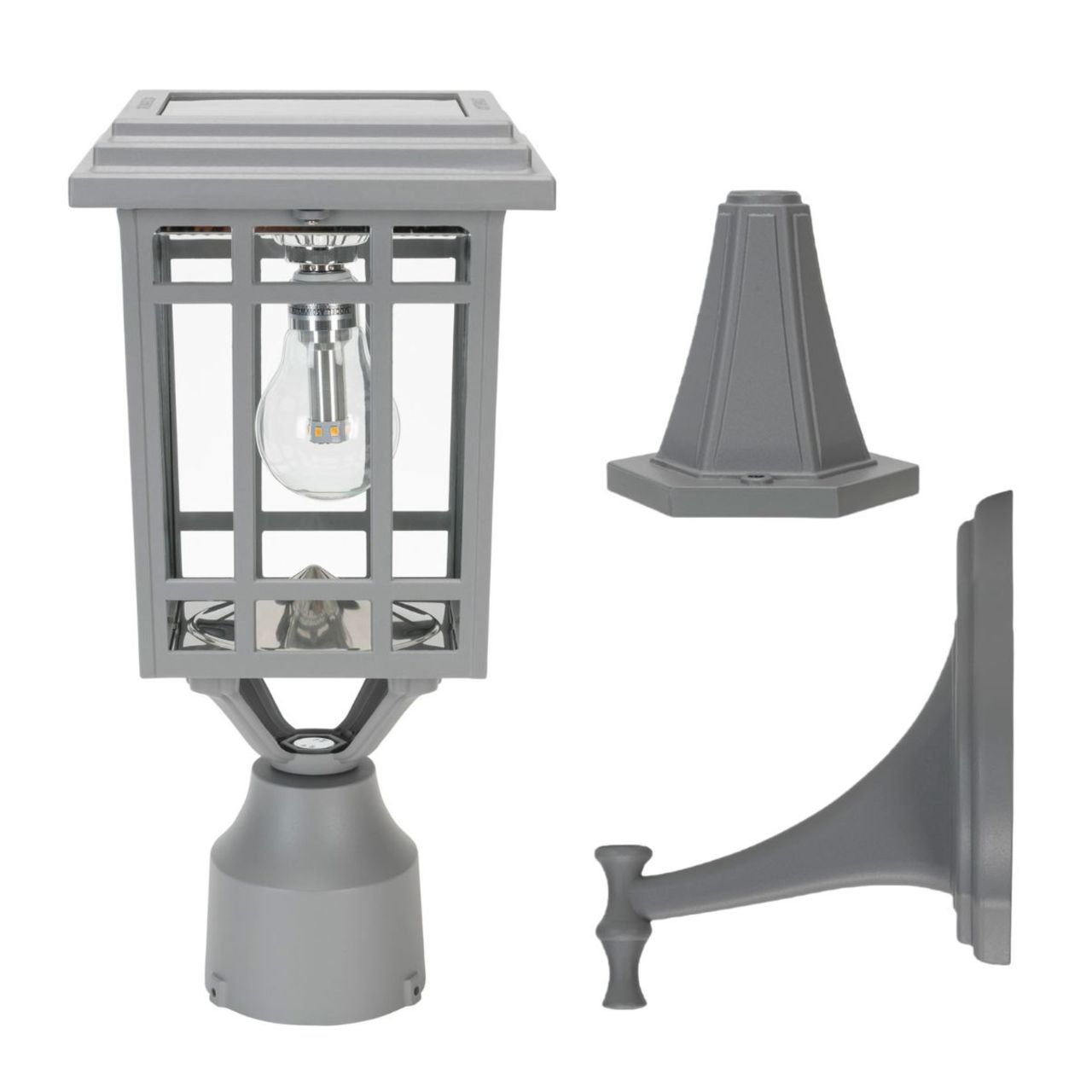 Solar LED Prairie Lantern Light - Gama Sonic