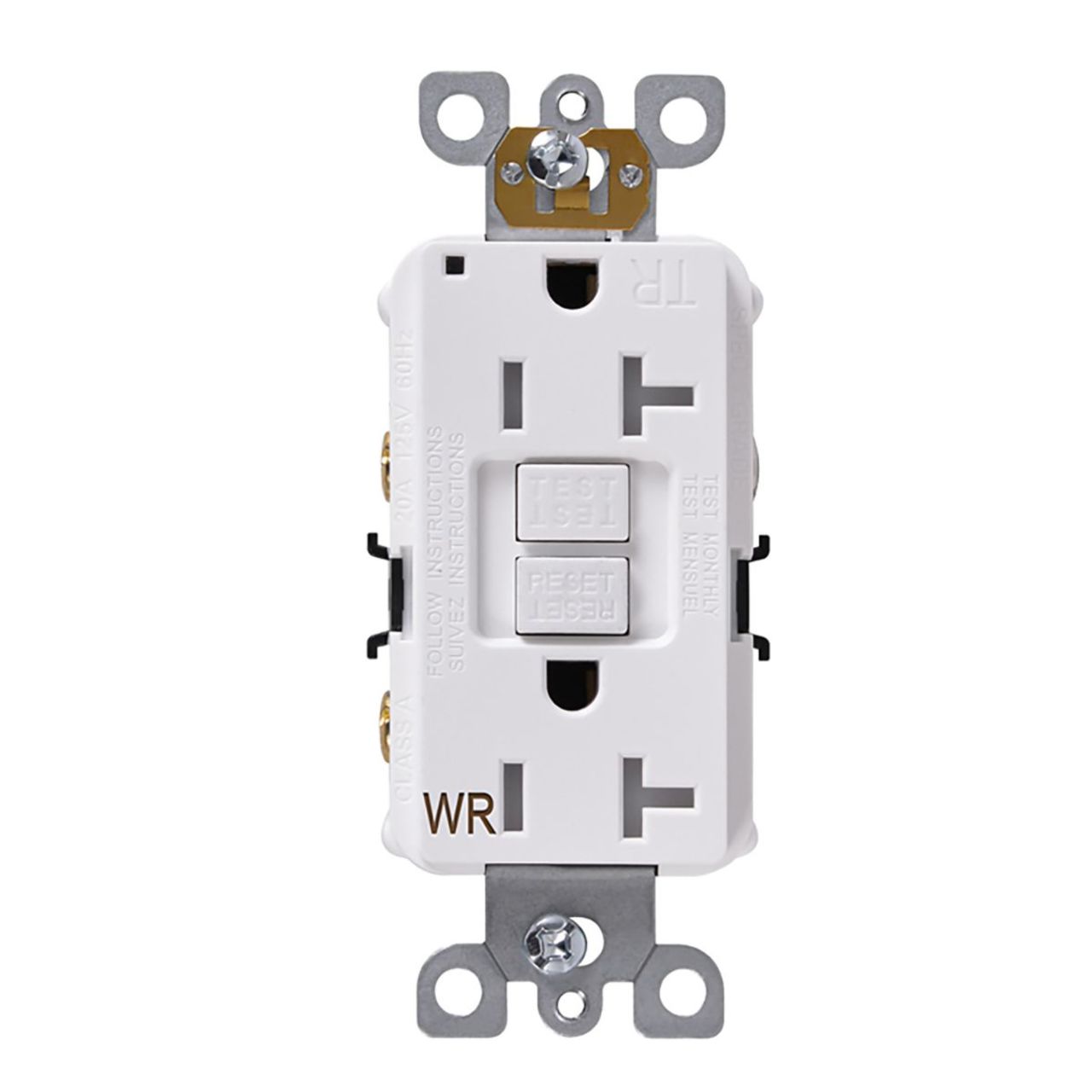 Case of 4 - Receptacle Duplex GFCI Tamper & Weather Resistant