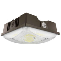 8in. LED Wattage Adjustable & Color Tunable Bronze Canopy Light - 20W/30W/40W - 3000K/4000K/5000K - Keystone