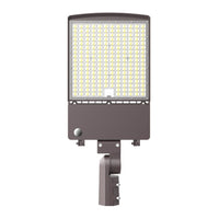 LED Area Light - Wattage Adjustable 200W/240W/300W - Color Tunable 30K/40K/50K - Bronze Finish - Euri Lighting