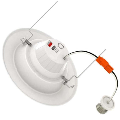 5in./6in. LED Wattage Adjustable & Color Tunable Retrofit Trim Downlight - 8W/10W/14W - 2700K/3000K/3500K/4000K/5000K - Keystone