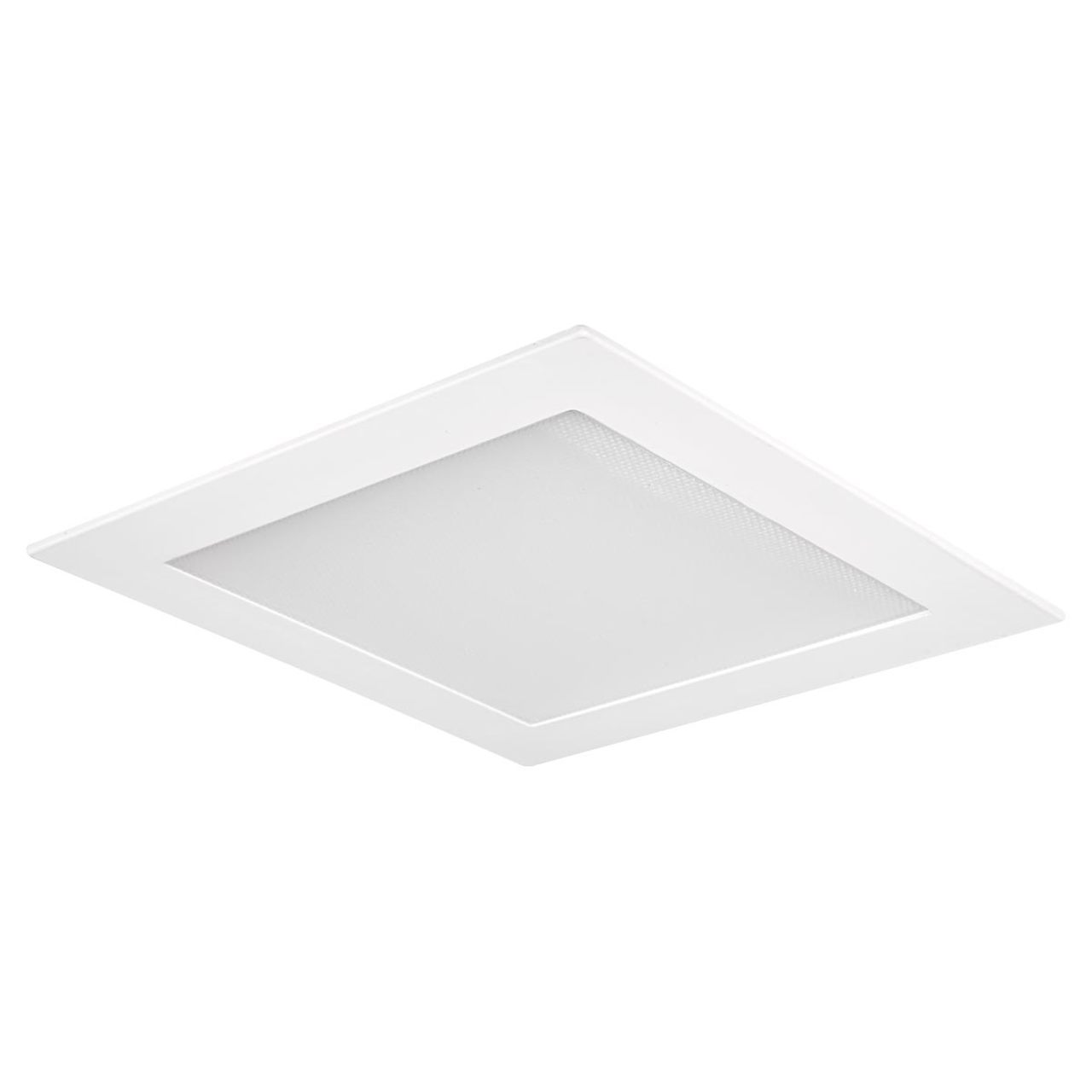 6in. LED Square Lens Downlight with Remote Driver Junction Box - 14W - 900 Lumens - 3000K - Halo