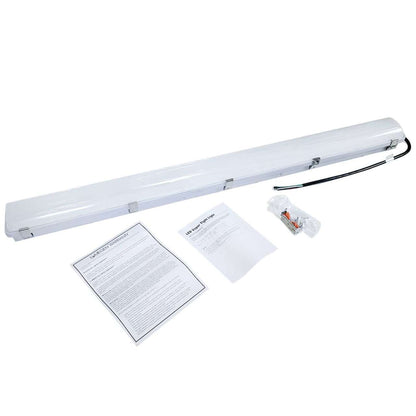 4ft. LED Wattage Adjustable & Color Tunable Vapor Tight Light - 30W/40W/50W