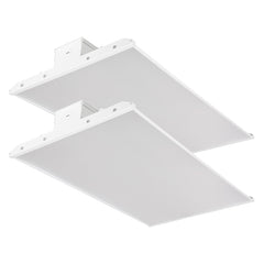 Case of 2 - LED Linear High Bay - 110W - 15,400 Lumens - 5000K - Sensor Base - Jen Lighting