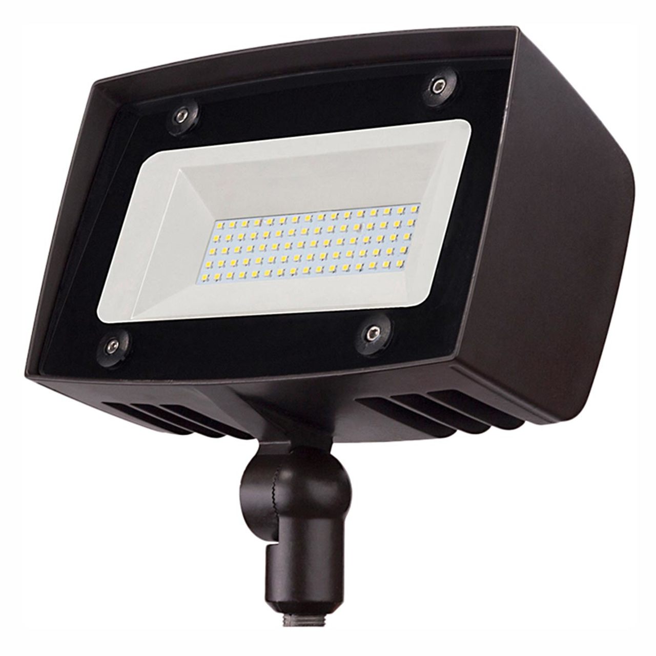 LED Architectural Bronze Flood Light - 50W - 5000 Lumens - 4000K