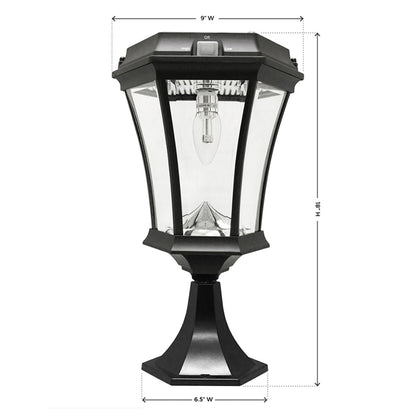 Solar LED Victorian Lantern Light - Gama Sonic