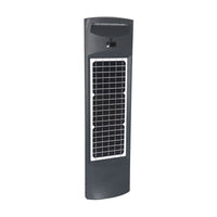 Solar LED Pillar Commercial Bollard - 500 Lumens - 3000K - Black Finish - Gama Sonic