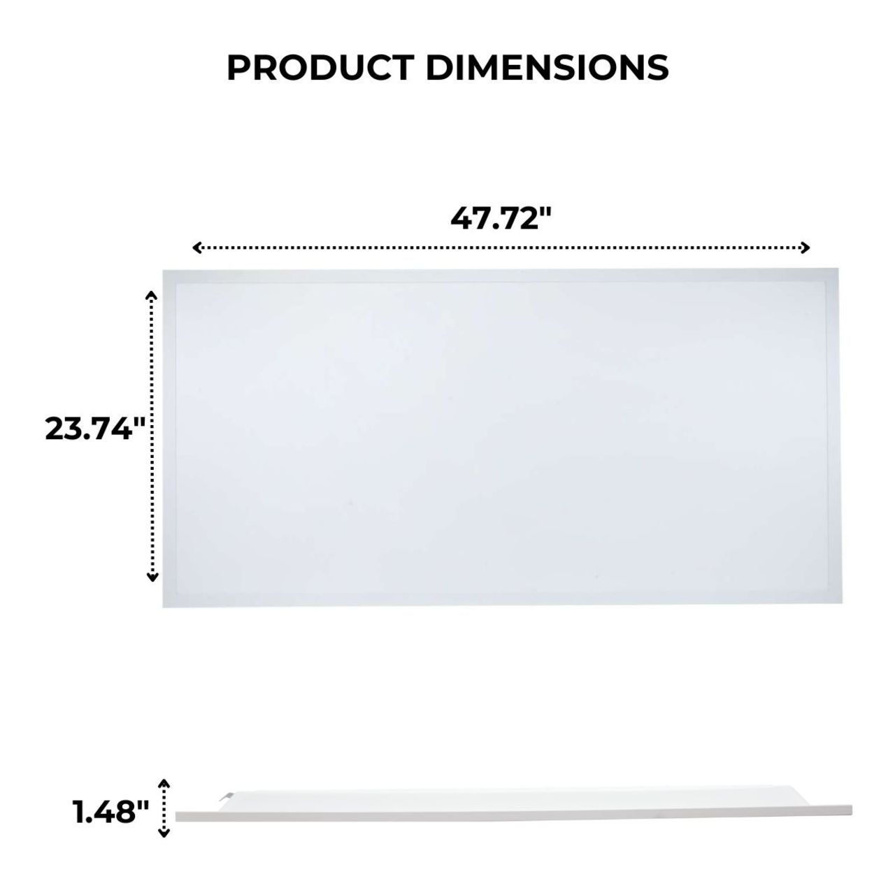 Pallet of 52 - 2ft. x 4ft. LED Backlit Panel - 30W/40W/50W - 3500K/4000K/5000K/5700K/6500K - LumeGen