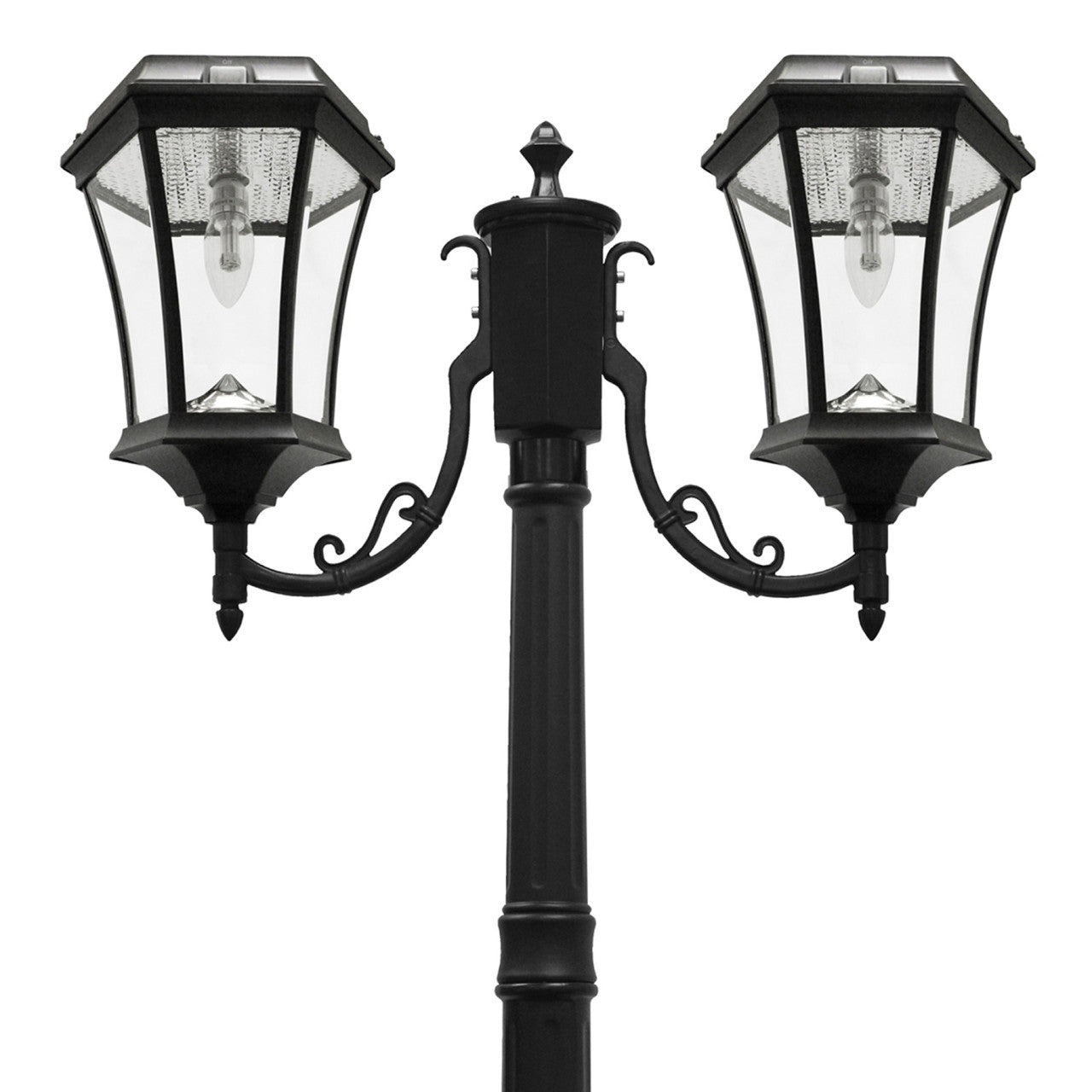 Solar LED Victorian Lantern Light - Gama Sonic