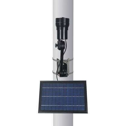 Solar LED Adjustable Flagpole Spot Light - 450 Lumens - LumeGen