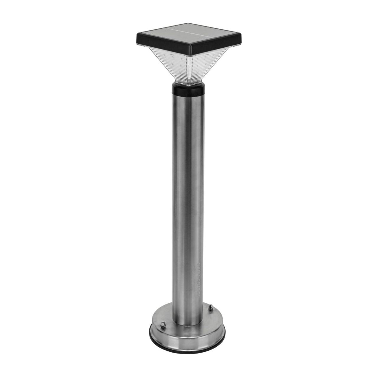 Solar LED Luxor Stainless Steel Bollard Light - Gama Sonic