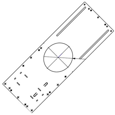 4in. New Construction Plate for Recessed and Wafer Downlights - Keystone