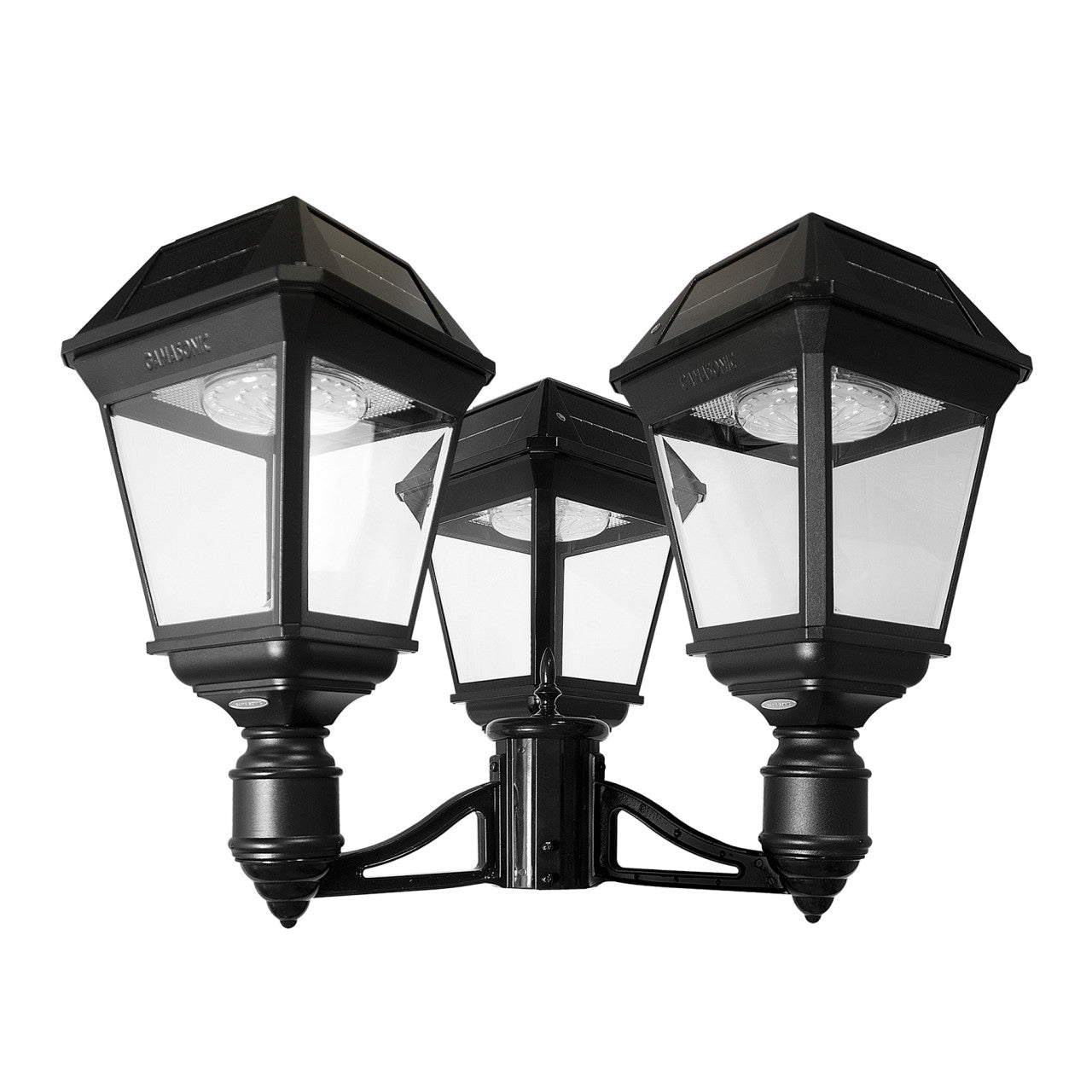 Solar LED Imperial III Commercial Post Light - Dual Color Temperature - Gama Sonic