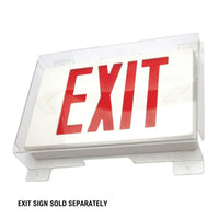 Low Profile Vandal Shield for Exit Lights