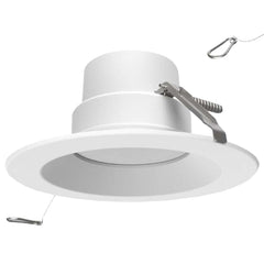 10in. LED Wattage Adjustable & Color Tunable Recessed Downlight - Integrated Driver - 90 CRI - 21W/29.5W/37.5W - 3000K/3500K/4000K - Keystone