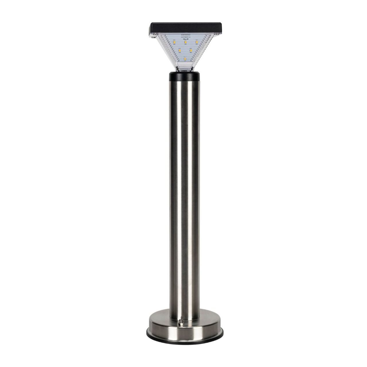 Solar LED Luxor Stainless Steel Bollard Light - Gama Sonic