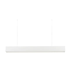 3ft LED Linear Architectural Pendant Fixture with Direct and Indirect Lighting - Wattage Adjustable - Color Tunable - Keystone