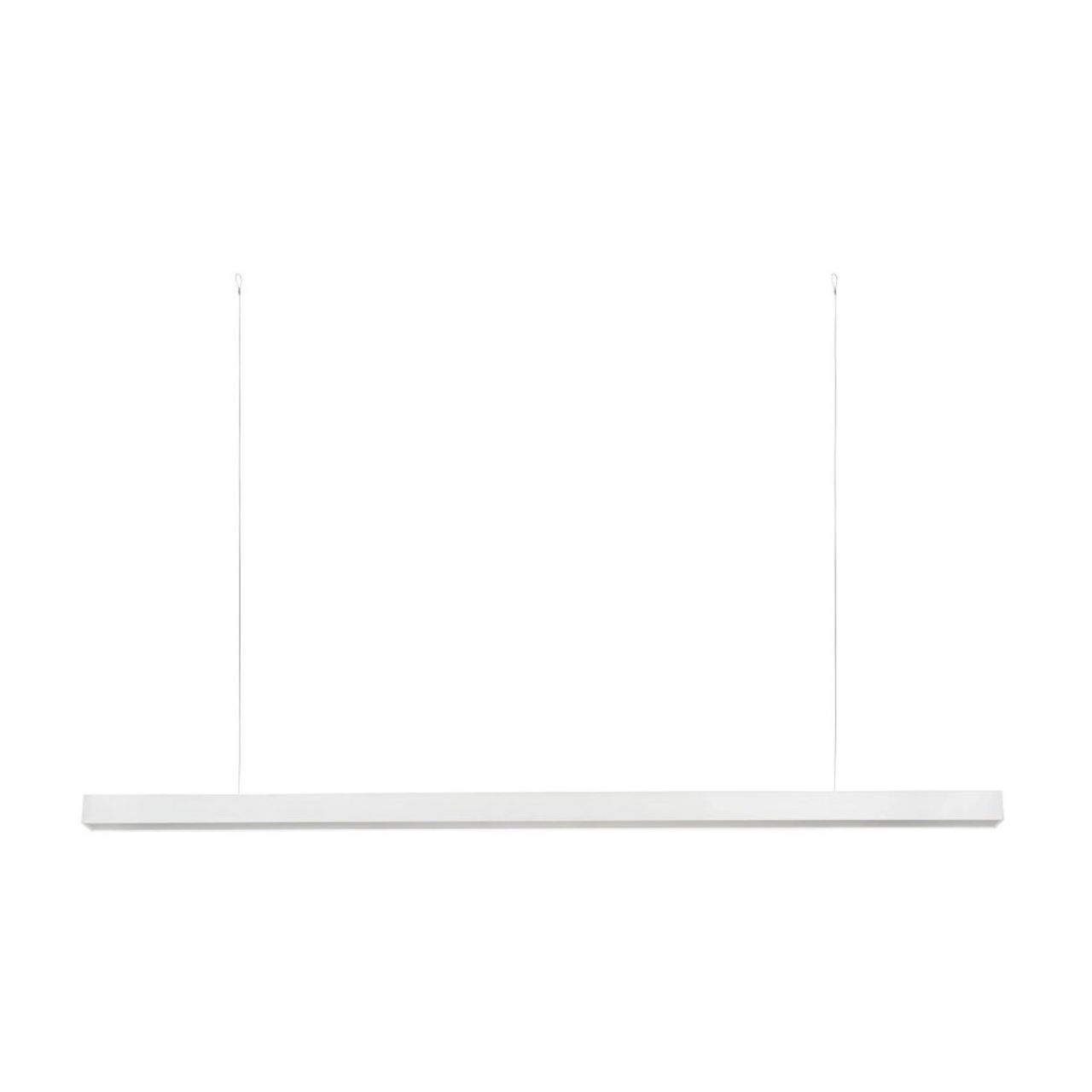 Case of 2 - 8ft LED Linear Architectural Pendant Fixture with Direct and Indirect Lighting - Wattage Adjustable - Color Tunable - Keystone