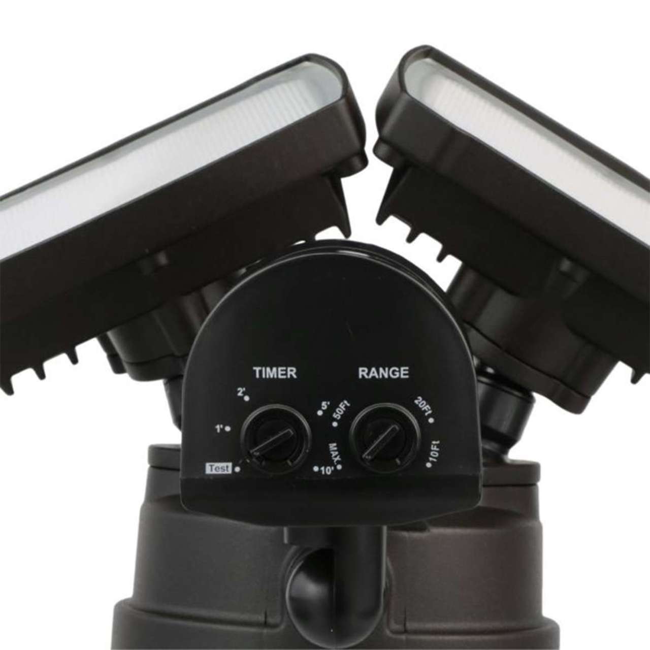 Bronze Motion-Activated LED 2-Head Flood Light - 25W - 2100 Lumens - 5000K - Good Earth