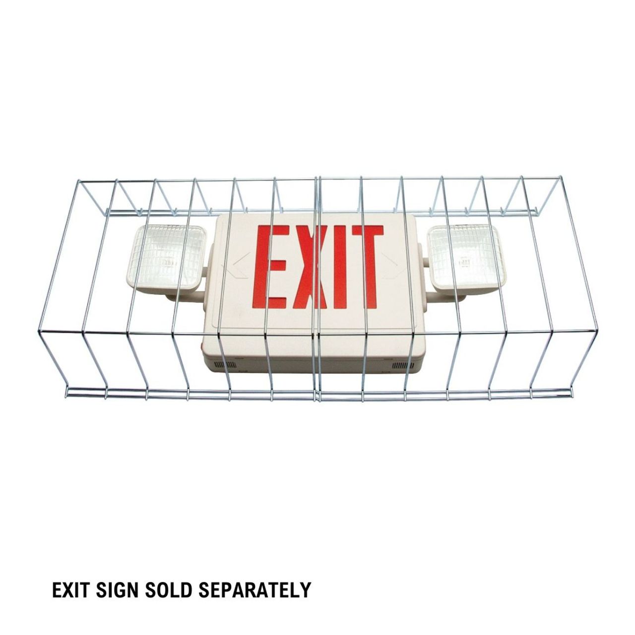 Large Wire Guard for Emergency Exit Lights