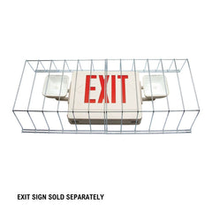 Large Wire Guard for Emergency Exit Lights