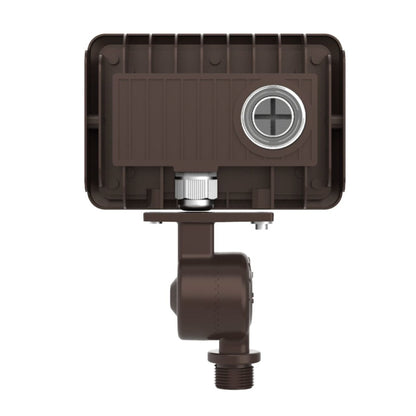 LED Mini Flood Light - 15W - Color Tunable - Bronze Finish - Adjustable Knuckle Mount - LumeGen