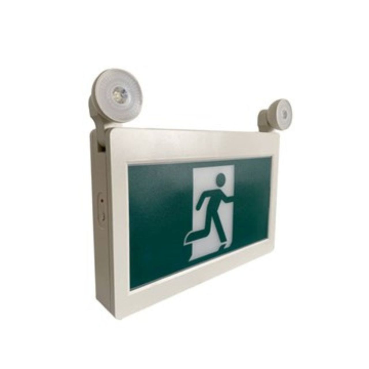 Case of 2 - LED H3 Running Man Exit & Emergency Combo Sign - 90-Minute Emergency Runtime - Beyond LED Technology