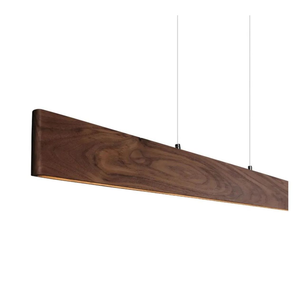 39in. Artisan Wood Collection Linear Pendant - 20W - 1795 Lumens - 3000K - Euri Lighting