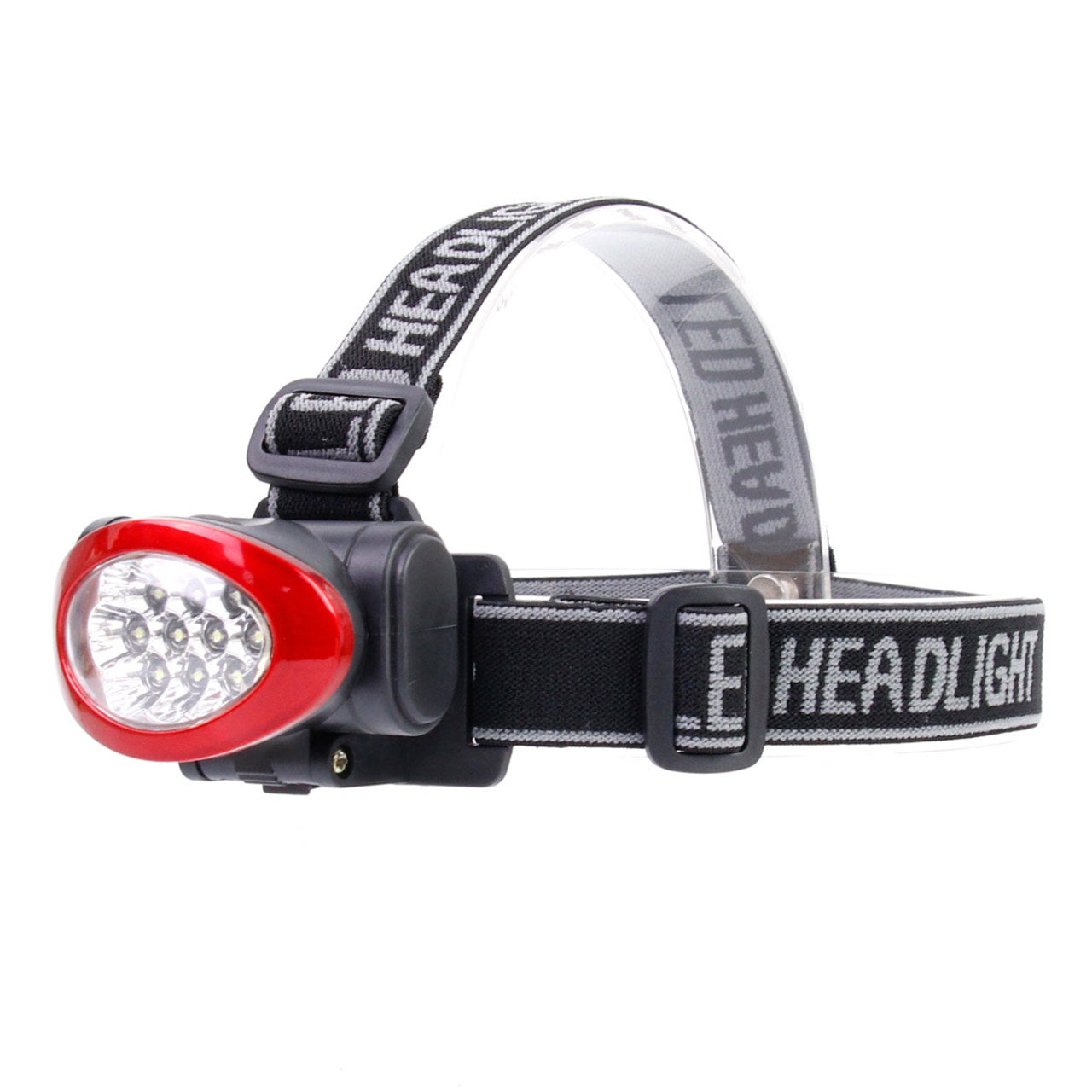 Rugged Blue 10-LED Adjustable Tilt Headlamp - 25 Lumens