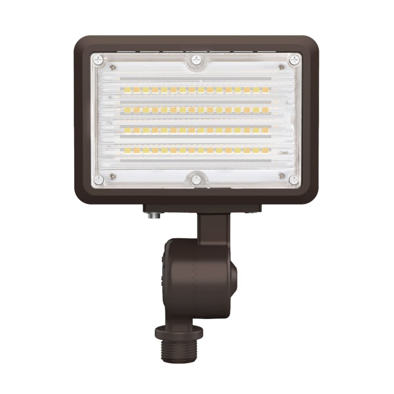 LED Mini Flood Light - 15W - Color Tunable - Bronze Finish - Adjustable Knuckle Mount - LumeGen