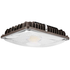 LED Wattage Adjustable & Color Tunable Canopy Light with Microwave Motion Sensor - 24W/36W/47W/60W - 3000K/4000K/5000K