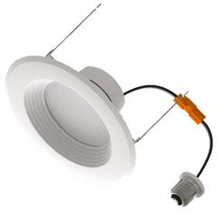 5in./6in. LED Wattage Adjustable & Color Tunable Baffled Downlight Retrofit Trim - 8W/10W/14W - 2700K/3000K/3500K/4000K/5000K - Keystone