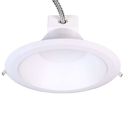 8in. LED Round LRX Lumination Retrofit Downlight - 35W - 3500 Lumens - 3500K - GE