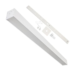 Surface Mount LED 4ft. Linear Light - 40 Watt - Color Tunable 3000K/4000K/5000K - White Lamp Body - LumeGen