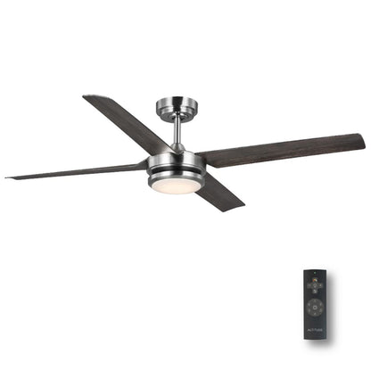 56in. Color Tunable Laritza Indoor/Outdoor Ceiling Fan with LED Light Kit and Remote Control Included - 18W - 800 Lumens - 3000K/4000K/5000K - Altitude