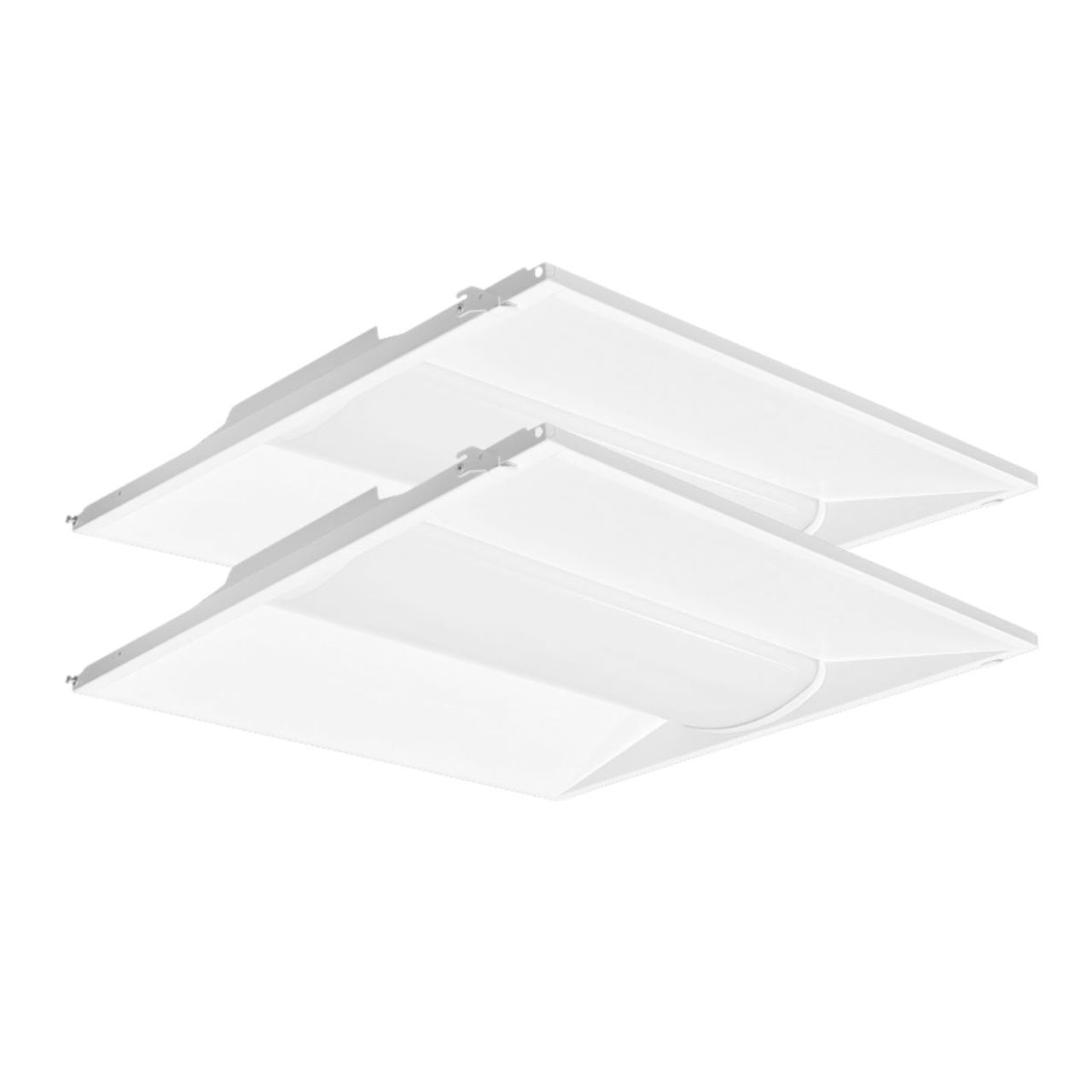 Case of 2 - 2x2 Troffer LED Retrofit - Watt Selectable up to 30W - Color Selectable - Energetic Lighting