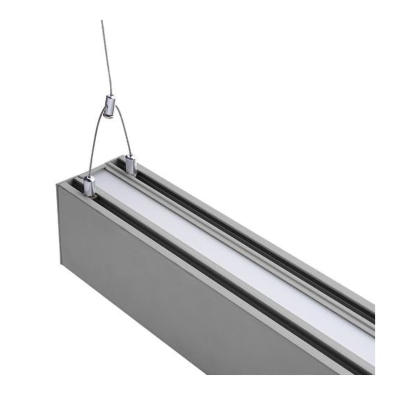 Case of 4  - 8ft. LED Architectural Up/Down Linear Light - 100 Watt - 13,000 Lumens - Color Tunable - Euri Lighting