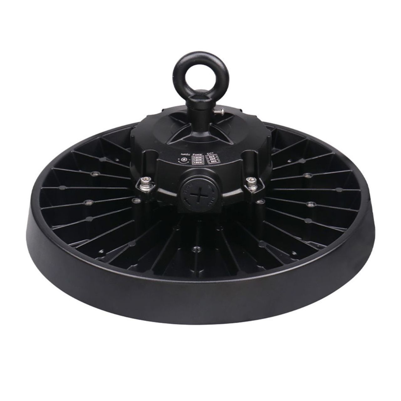 LED UFO High Bay - 3 Wattage Adjustable 100W/120W/150W - 3 Color Tunable - Euri Lighting