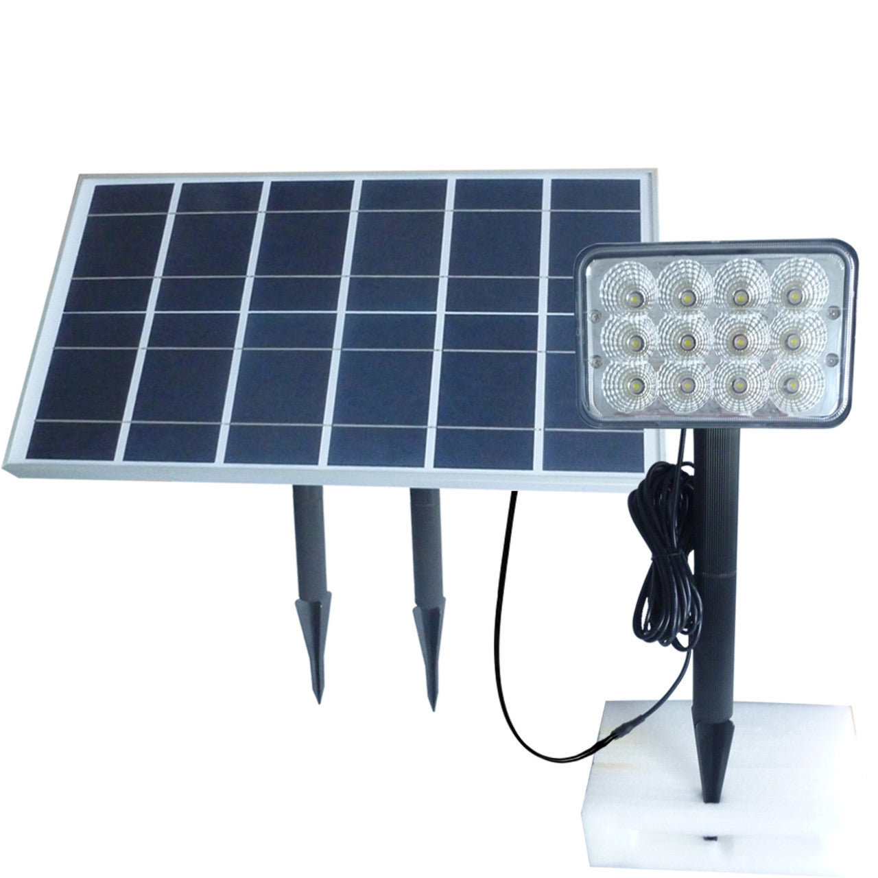 LED Solar Ultra Flagpole Light - 2600 Lumens - LumeGen