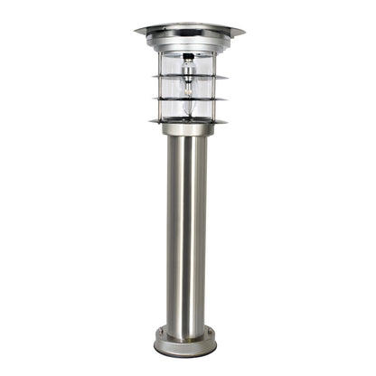 Solar LED Stainless Steel Bollard Light - Gama Sonic