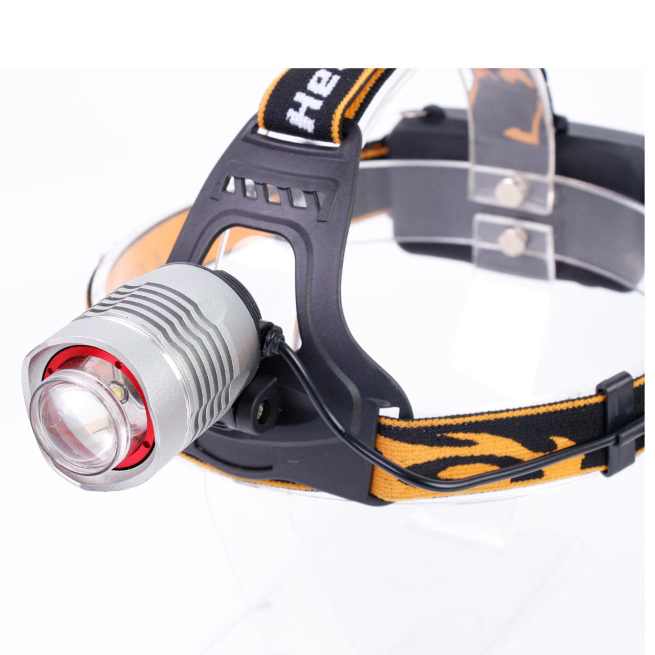 Rugged Blue 3W LED Rechargeable Headlamp - 180 Lumens