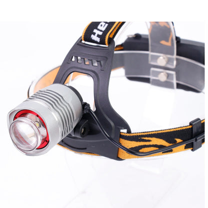 Rugged Blue 3W LED Rechargeable Headlamp - 180 Lumens