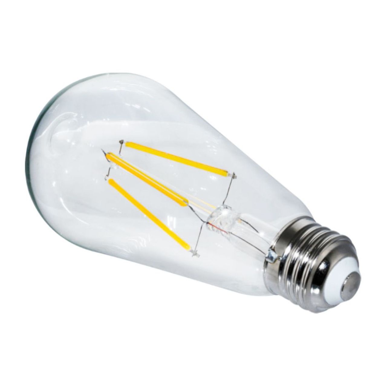 LED ST19 Filament - 7 Watt - Dimmable - 75W Equiv - 800 Lumens - 3000K - Euri Lighting