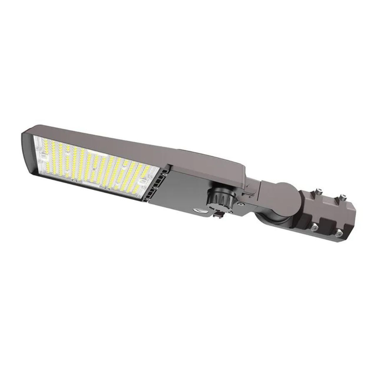 LED Area Light - 277-480V - Wattage Adjustable 100W/120W/150W - Color Tunable 30K/40K/50K - Bronze Finish - Euri Lighting